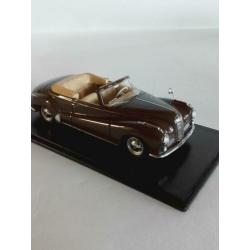 BMW 502 Cabrio Autenrieth 1956 (bruin) 1:43 NEO