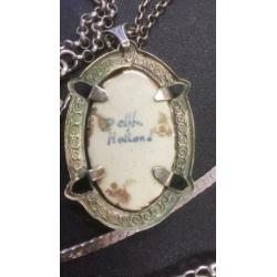 Antiek/oud lot zilveren sieraden