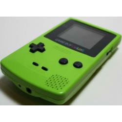 Gameboy Color Lime Nieuw