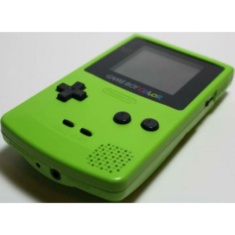 Gameboy Color Lime Nieuw