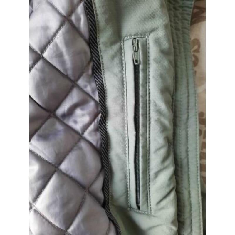 Groene winterjas maat 36