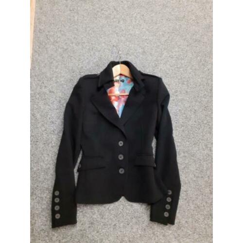 rinasimento blazer zwart maat s