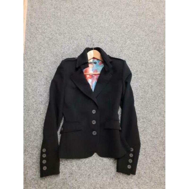 rinasimento blazer zwart maat s