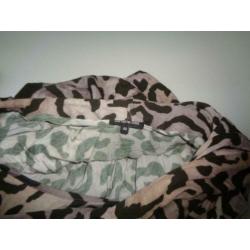 Mk33 CAROLINE BISS GEDR. APART SHIRT MET DIERENPRINT 40