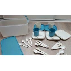 Tupperware brooddoos, broodtrommel, picknick