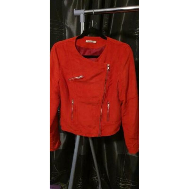 Blazer colbert jasje rood rode xl