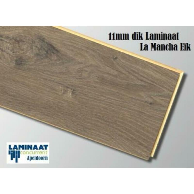 Laminaat 11mm dik Egger La Macha Eik Bruin Grijs €11,50m2
