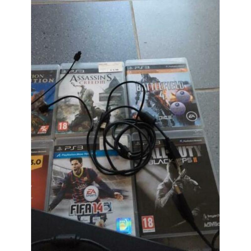 Sony Playstation 3 incl. 12 spellen + Disney infinity board