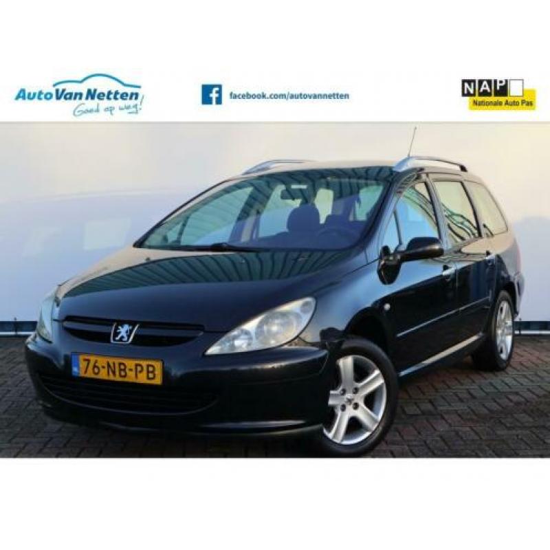 Peugeot 307 SW 2.0 16V 136pk,Panoramadak, Clima,Cruise,Lmv,R