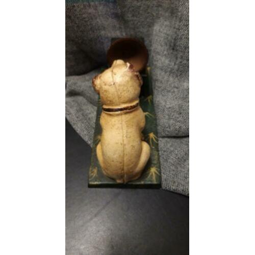 Oud smeedijzer hondje