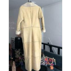 Emanual Ungaro Parallele vintage shearling jas maat S
