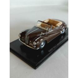 BMW 502 Cabrio Autenrieth 1956 (bruin) 1:43 NEO