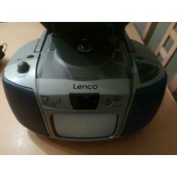 Leuke camping tv met Cd en radio