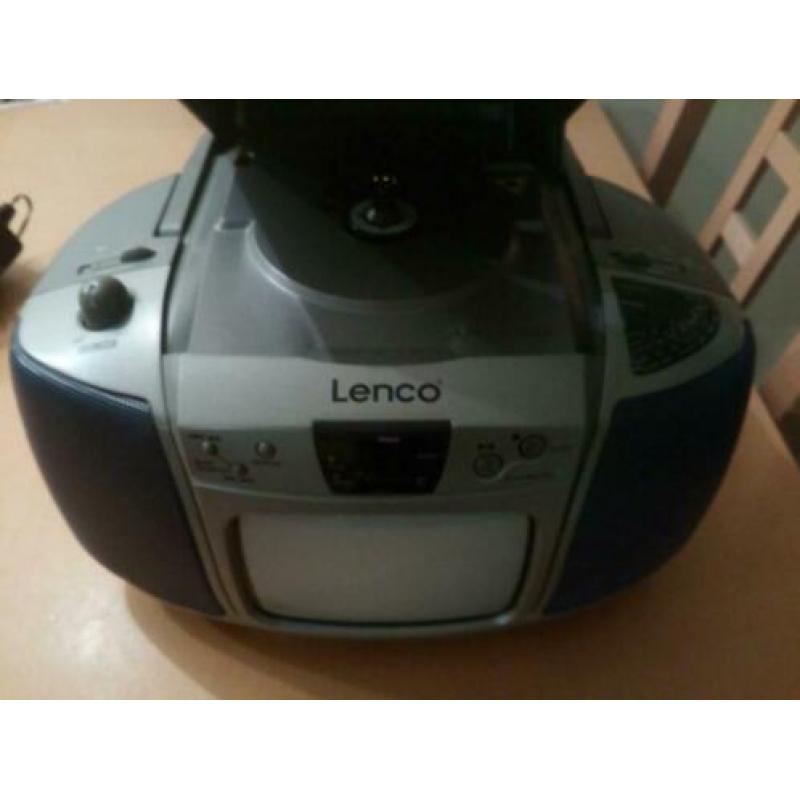 Leuke camping tv met Cd en radio