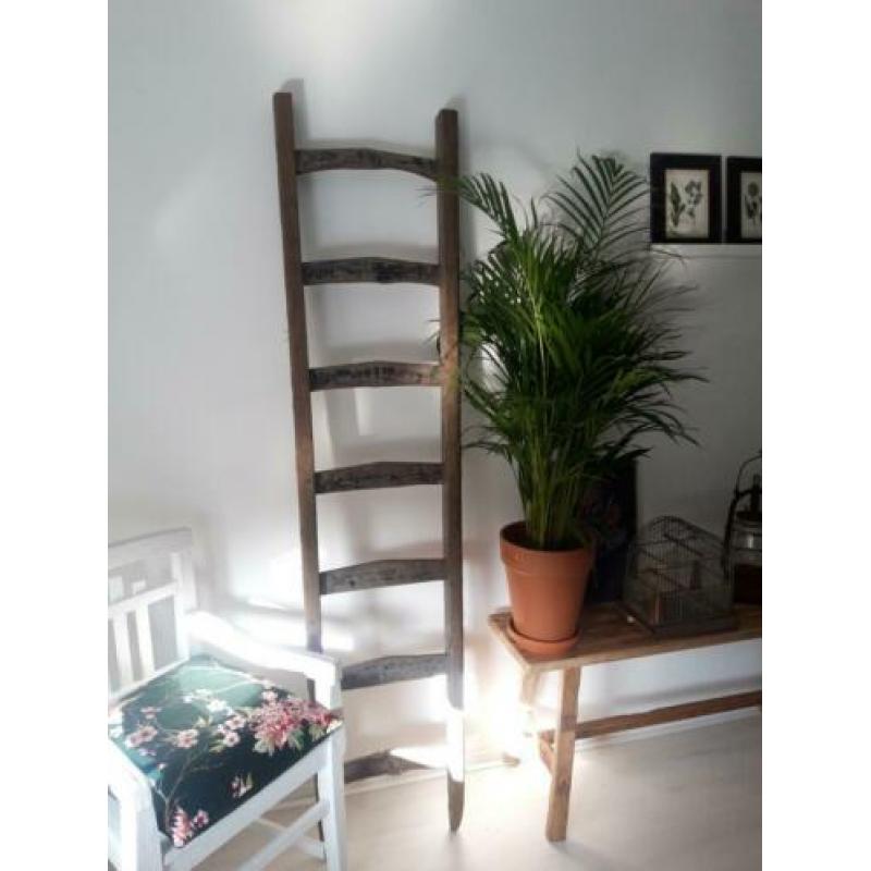 Echt een oude stoere ladder