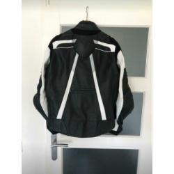 Leren motorpak