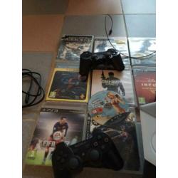 Sony Playstation 3 incl. 12 spellen + Disney infinity board