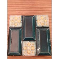 Art nouveau Jugendstil tegels