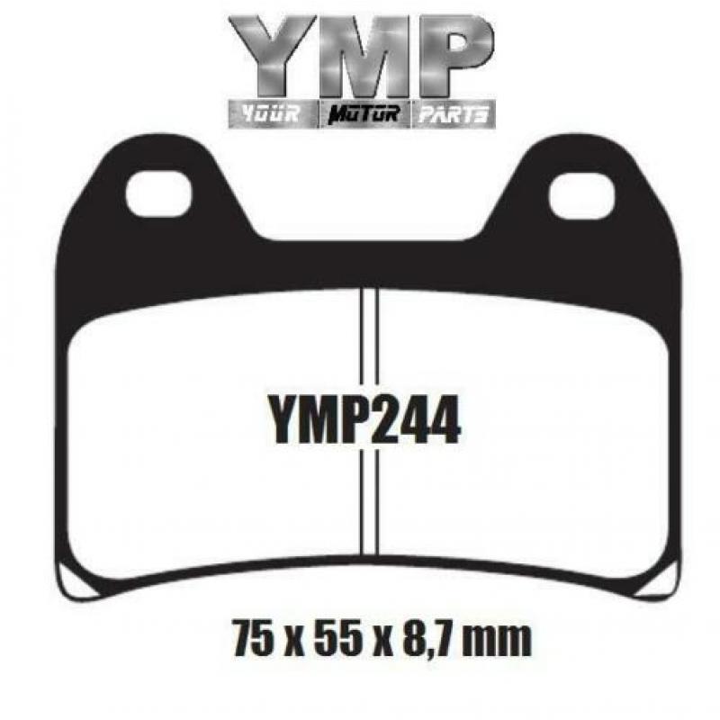 Remblokken Suzuki GSX1200 Inazuma GV1200 Madura GSX 1200 GV