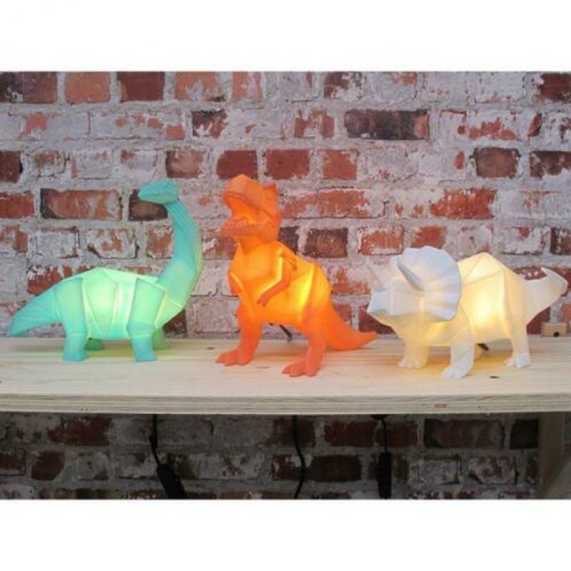 DINO LAMPEN Nieuw Ook VOS, BEER, NEUSHOORN, ROBOT, KONIJN