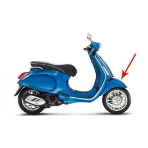 Vespa Sprint / Primavera voorspatbord blauw Azzurro 261/A