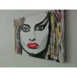 Schilderij: Nina.
