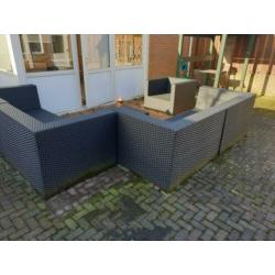 Tuinmeubelen groot model loungeset compleet