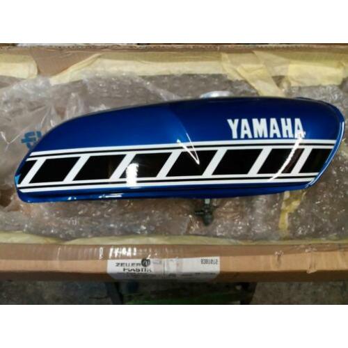 Yamaha FS1 tank zijkappen in Brigade Blue