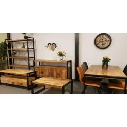 Massieve meubelset mango ACTIE!