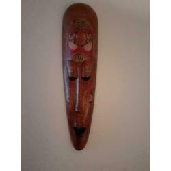 Indonesisch houten tribal Masker