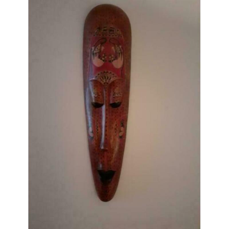 Indonesisch houten tribal Masker