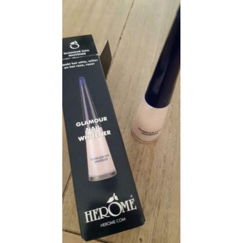 Herome glamour nail whitener nieuw 10ml
