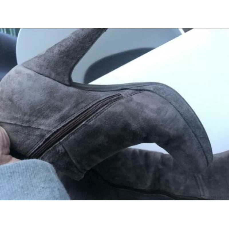 Suede laarzen