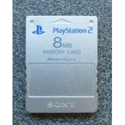 Diverse Originele Playstation 1 & 2 Memory Cards