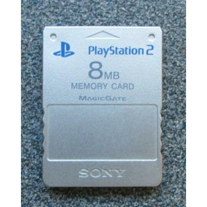 Diverse Originele Playstation 1 & 2 Memory Cards
