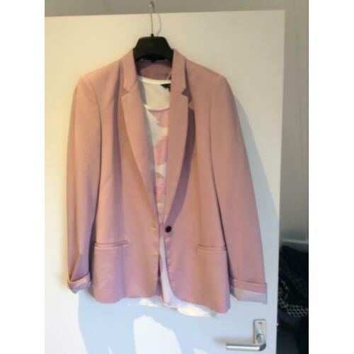 Blazer We-fashion oud-roze