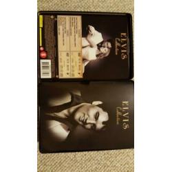 8 dvd's Elvis Presley in blikken trommel. limited edition.