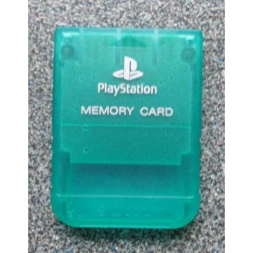 Diverse Originele Playstation 1 & 2 Memory Cards