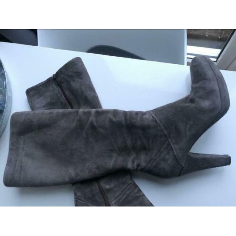 Suede laarzen