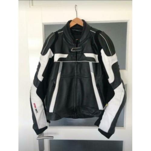 Leren motorpak