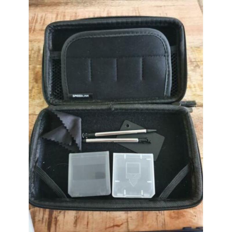 Nintendo 3DS XL Metallic Blue + 4 spellen