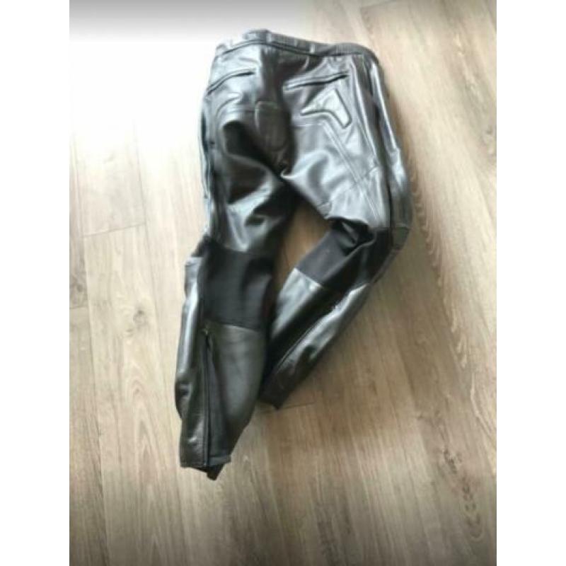 Leren motorpak