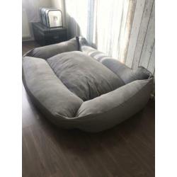Grijze Hondenlounge XXL luxe uitvoering
