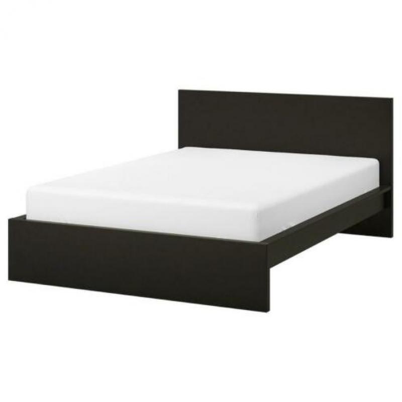 Ikea Malm bed 180x220 zwart