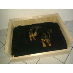 steigerhouten hondenmand