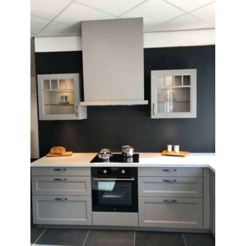 Landelijke keuken met composiet blad