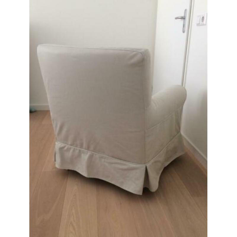 Ikea Ektorp Jennylund fauteuil stoel incl. Beige hoes