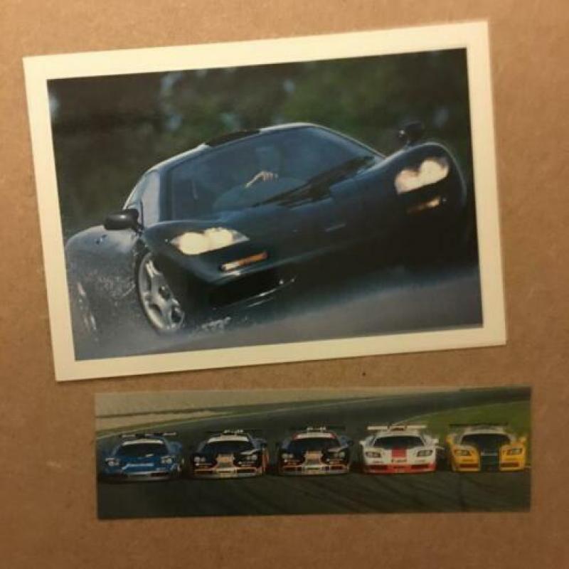 McLaren F1 GTR - brochure folder div. items - Mc Laren F1GTR
