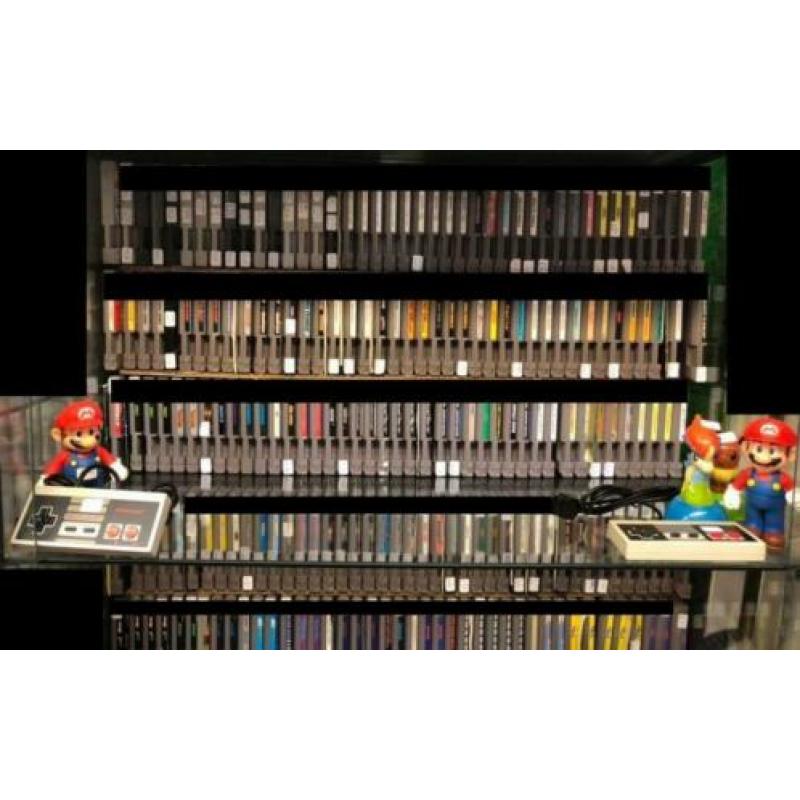 Nintendo nes (8 bit) spellen en spullen - ik heb een heleboe