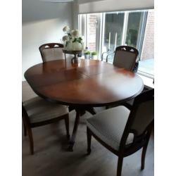 Complete meubelset (kast/eettafel/2xsalontafel) voor € 275!